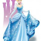 Cinderella with Castle Edible image Cake topper decoration