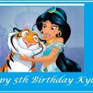 Aladdin Princess Jasmine Edible image Cake topper decoration