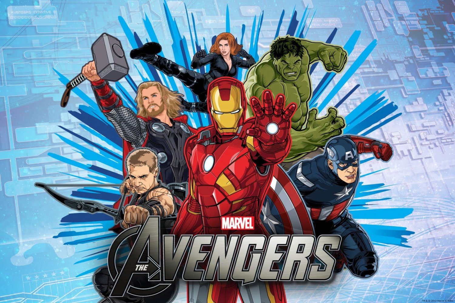 Avengers Edible image Cake topper decoration