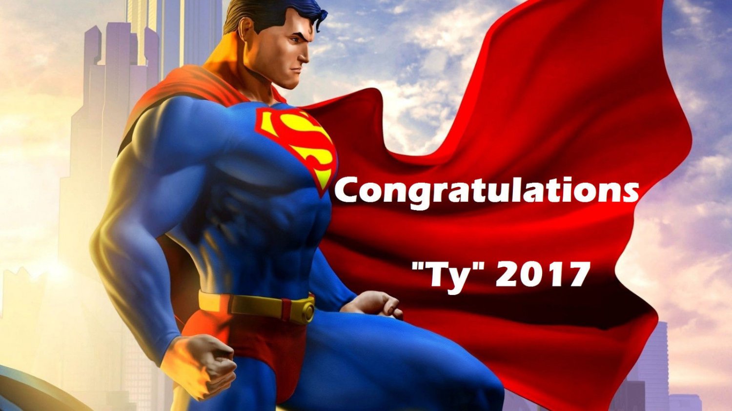 Superman Edible image Cake topper decoration