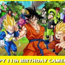 Dragon Ball Z  Party  Edible image Cake topper decoration