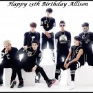 BANGTAN BOYS BTS Edible image Cake topper decoration