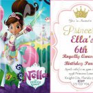 Nella the Princess Knight  Digital and Printable Birthday Invitations