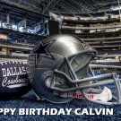 NFL Dallas Cowboy Football  Edible image Cake topper
