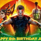Thor Hulk Loki Ragnarok Edible image Cake topper decoration