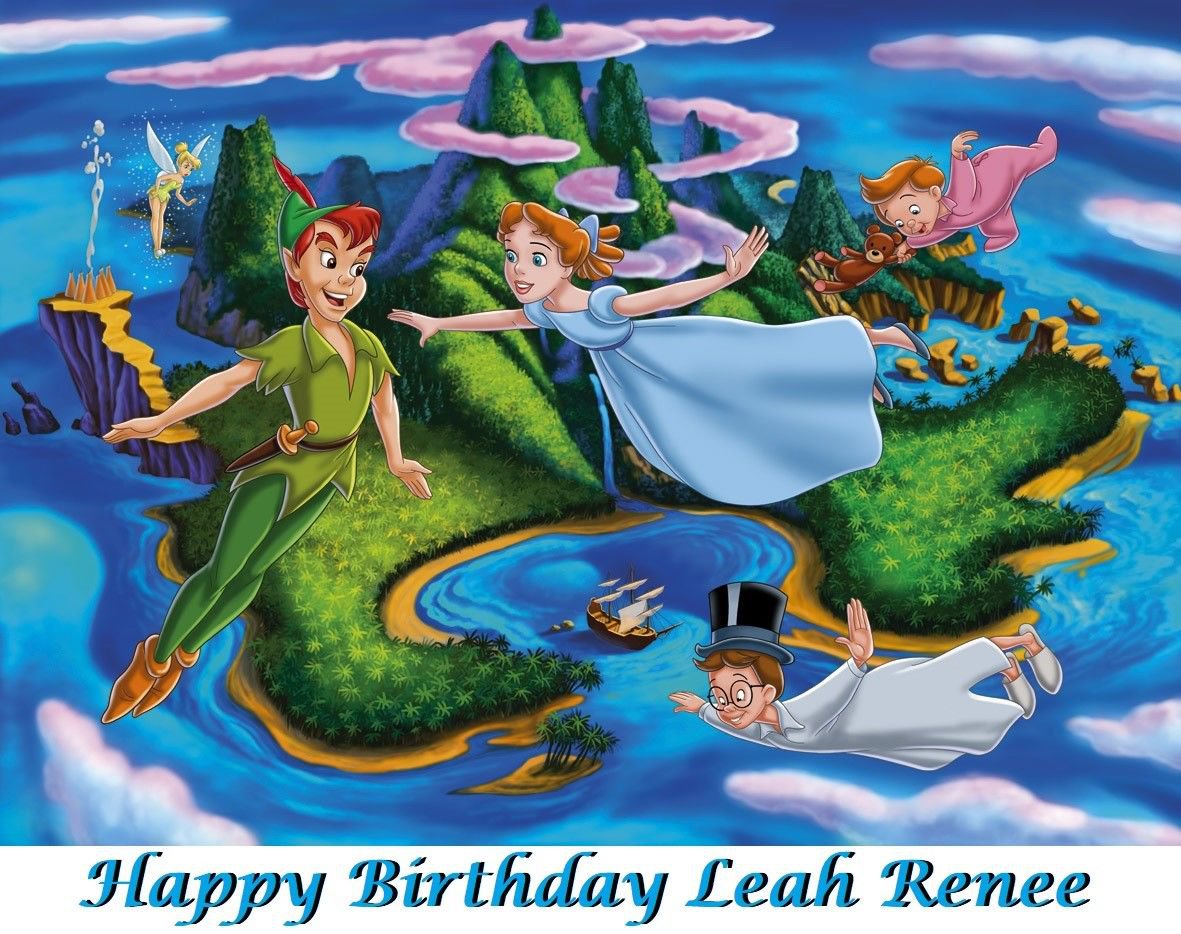 Peter Pan Edible image Cake topper decoration
