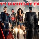 Justice League Movie Party Edible image Cake topper