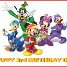 Mickey and the Roadster Racers  Edible image Cake topper decoration