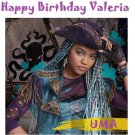 Disney Descendants 2 Uma Edible image Cake topper decoration