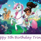 Nella the Princess Knight Party  Edible image Cake topper decoration