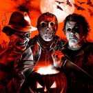 Halloween Freddy Kreuger, Jason, Michael Meyers Edible image Cake topper