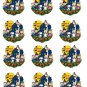 Halloween Peanuts Charlie Brown Edible image Cake topper/ 2' Cupcakes or Cookies