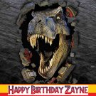 Dinosaur T-Rex Edible image Cake topper decoration