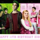 Disney Zombies Poms vs Zoms Party Edible Cake topper decoration