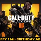 Call of Duty Black Ops Edible Cake topper