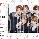 BTS Bangtan Boys  Digital and Printable Birthday Invitations