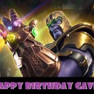 Avengers End Game Thanos Edible image Cake topper decoration