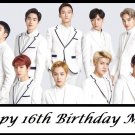EXO KPop Edible image Cake topper decoration