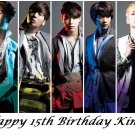 Shinee KPop Edible image Cake topper decoration