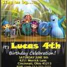 Beat Bugs  Digital and Printable Birthday Invitations