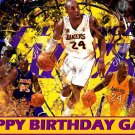 Kobe Bryant Lakers Edible image Cake topper