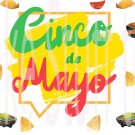 Fiesta Cinco De Mayo  Party Edible Cake topper decoration