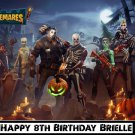 Fortnite Season 6  Halloween  Fortnitemares Edible image Cake topper decoration