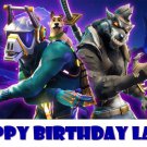 Fortnite Season 6  Dire & DJ Younger Edible image Cake topper decoration