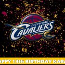 Cleveland Cavs Cavaliers NBA Logo Edible image Cake topper