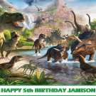 Dinosaurs  Edible image Cake topper decoration