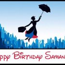 Mary Poppins Returns Edible image Cake topper decoration