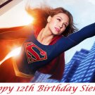 Supergirl  Edible  Image Cake topper decoration