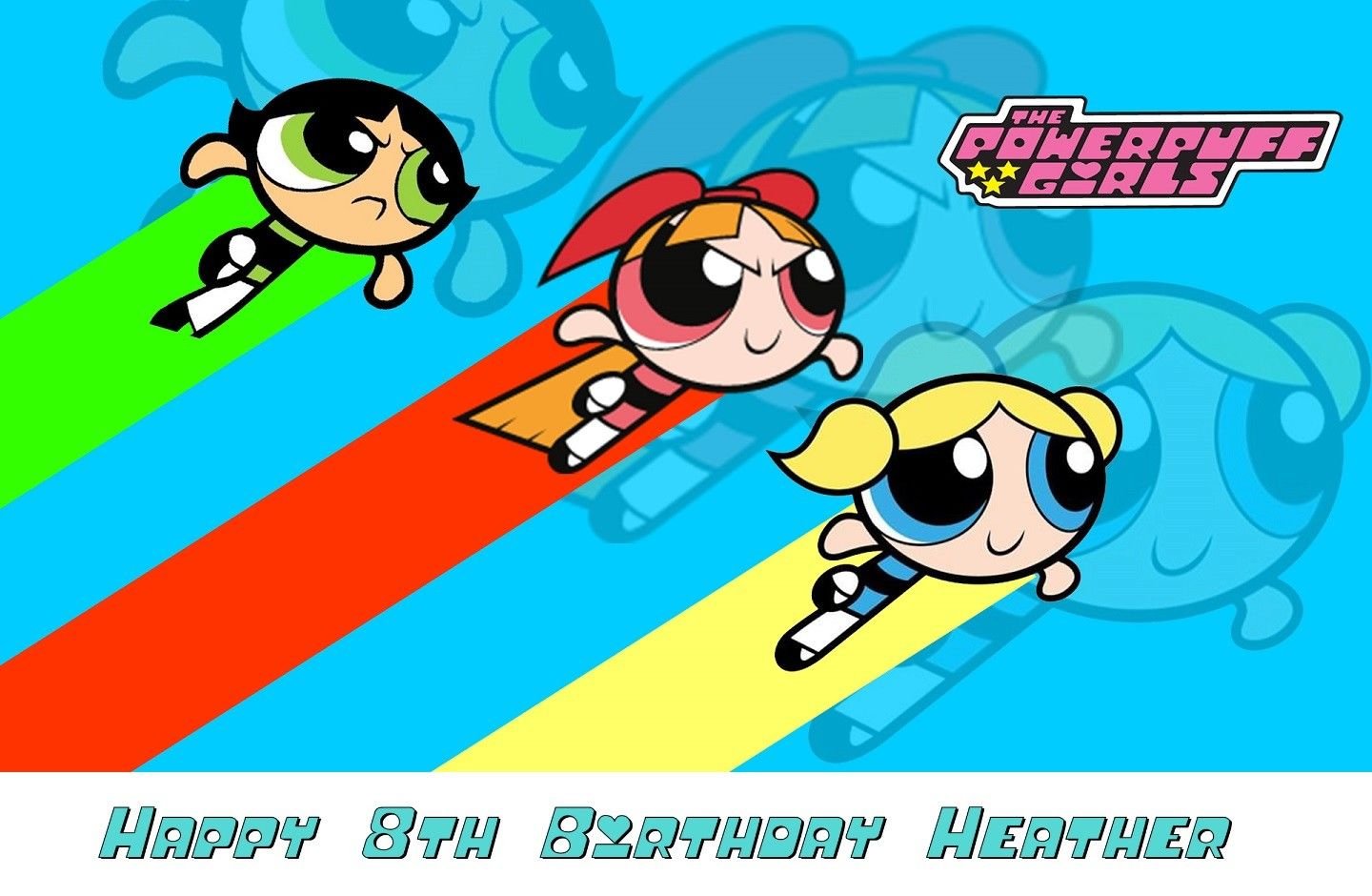 PowerPuff Girls Edible image Cake topper decoration
