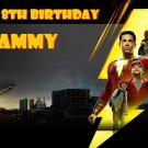 Shazam Edible image Cake topper decoration