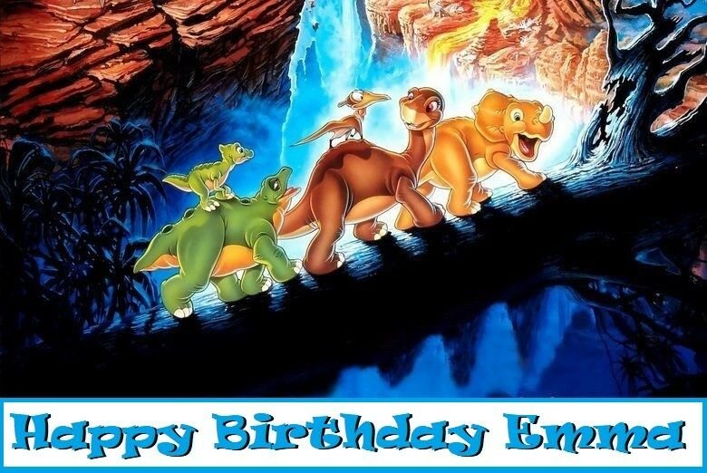 The Land Before Time  Edible Cake topper decoration