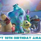Monster Inc. Edible image Cake topper decoration