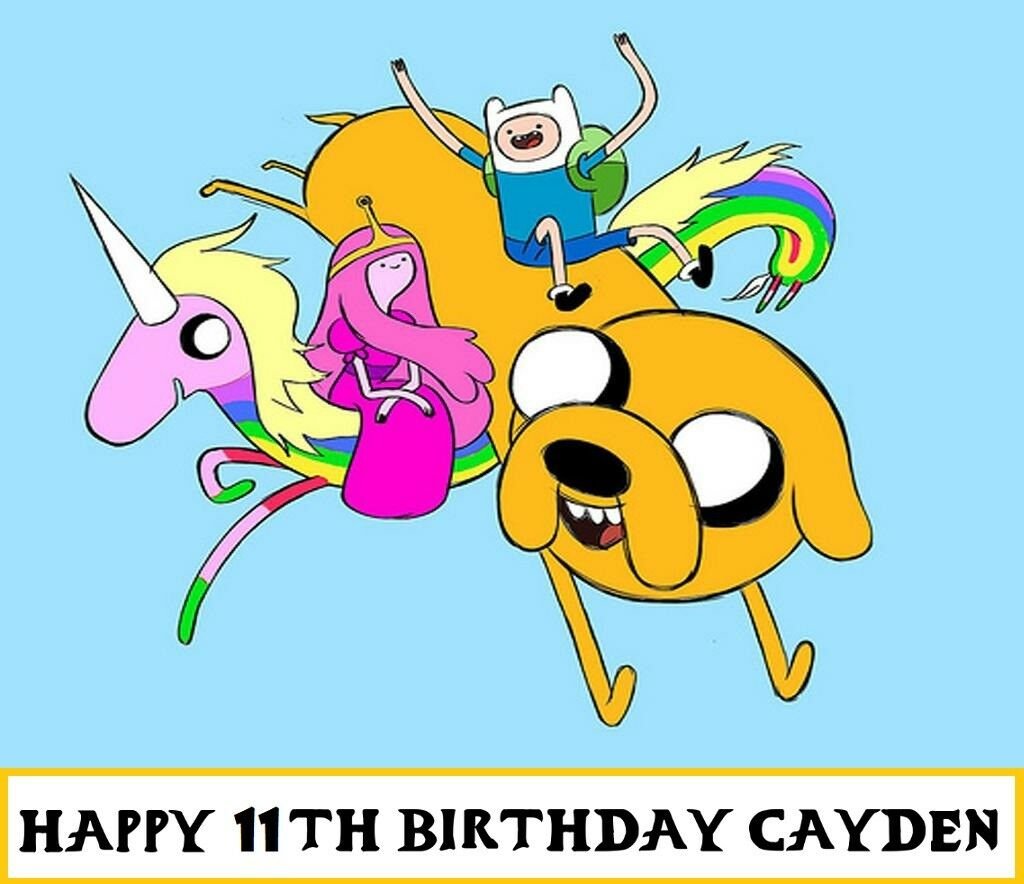 Adventure Time  Edible Cake topper decoration