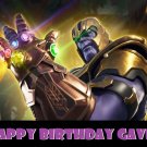 Avengers End Game Thanos Edible image Cake topper decoration