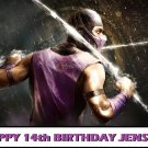 Mortal Kombat Edible image Cake topper decoration