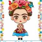 Frida Kahlo Edible Cake Topper