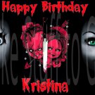 Bride of Chucky Edible image Cake topper