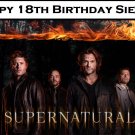 Supernatural Party Edible image Cake topper decoration