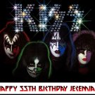 KISS Rock Band Edible image Cake topper decoration
