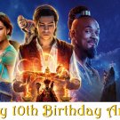 Aladdin Movie Edible image Cake topper decoration