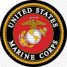 United States Marine Corps Logo Edible image Cake topper decoration