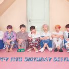 BANGTAN BOYS BTS Edible image Cake topper decoration