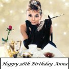 Breakfast at Tiffany's Edible image Cake topper