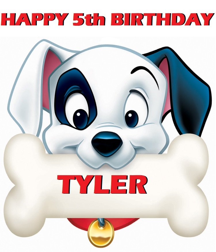 101 Dalmatians Edible image Cake topper decoration