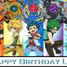 BEYBLADE  Burst Edible image Cake topper decoration