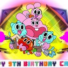 The Amazing World of Gumball Edible image Cake topper decoration